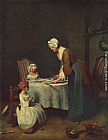 The Prayer before Meal by Jean Baptiste Simeon Chardin